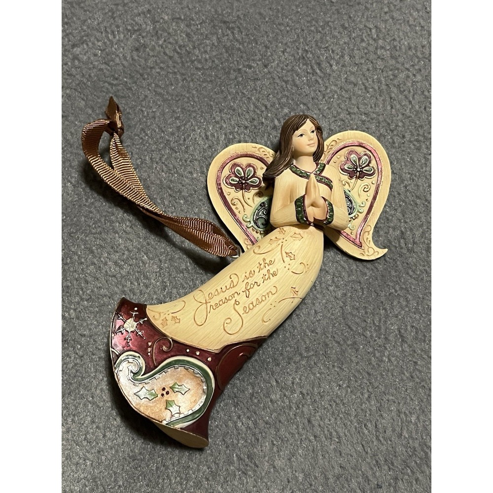 Perfectly Paisley Angel Jesus Is The Reason 5" โ Pavilion Gift Co. Ornament